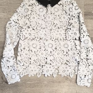 Self portrait Lace Top